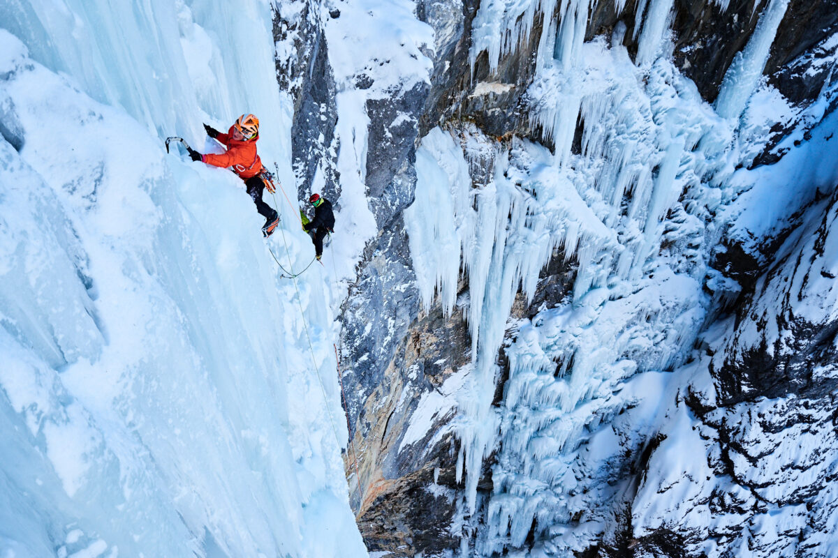 Privatführung Eisklettern