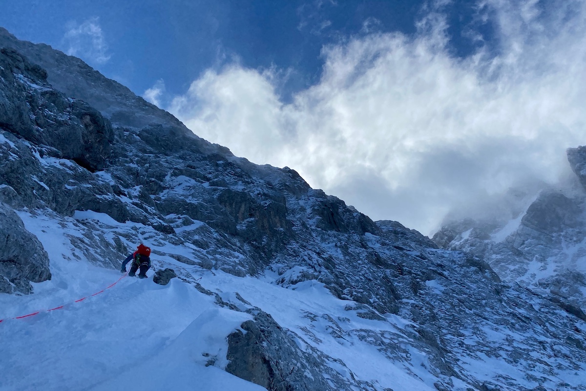 Zugspitze Winterbesteigung Eisenzeit 1 Tag